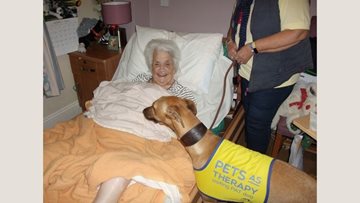 Bridport care home welcome new furry friend